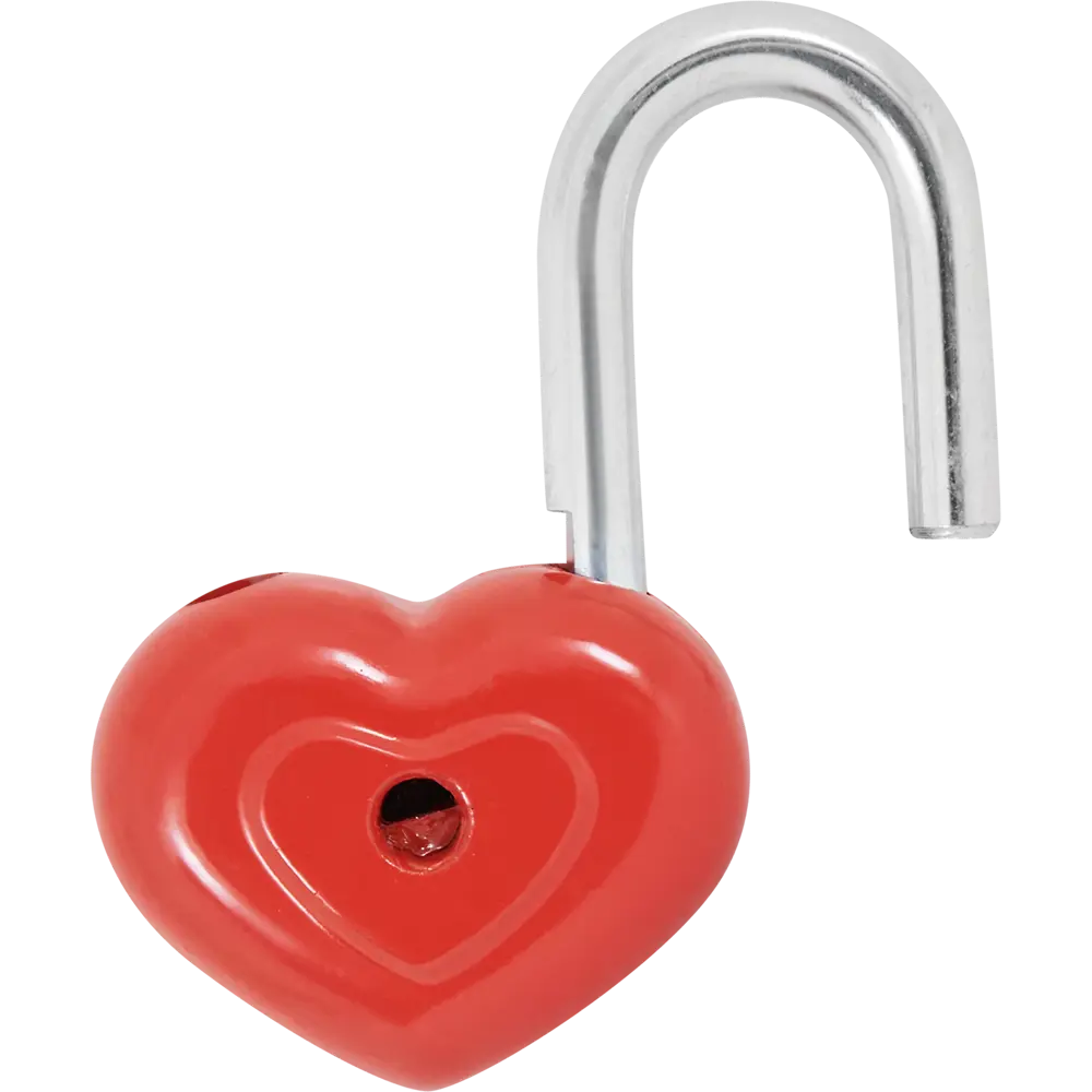 Замок навесной ЧАЗ ВС2-28 в форме сердца для защиты и романтики 85443719 STLM-0062826 - Вид №1