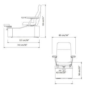 Кресло для педикюра