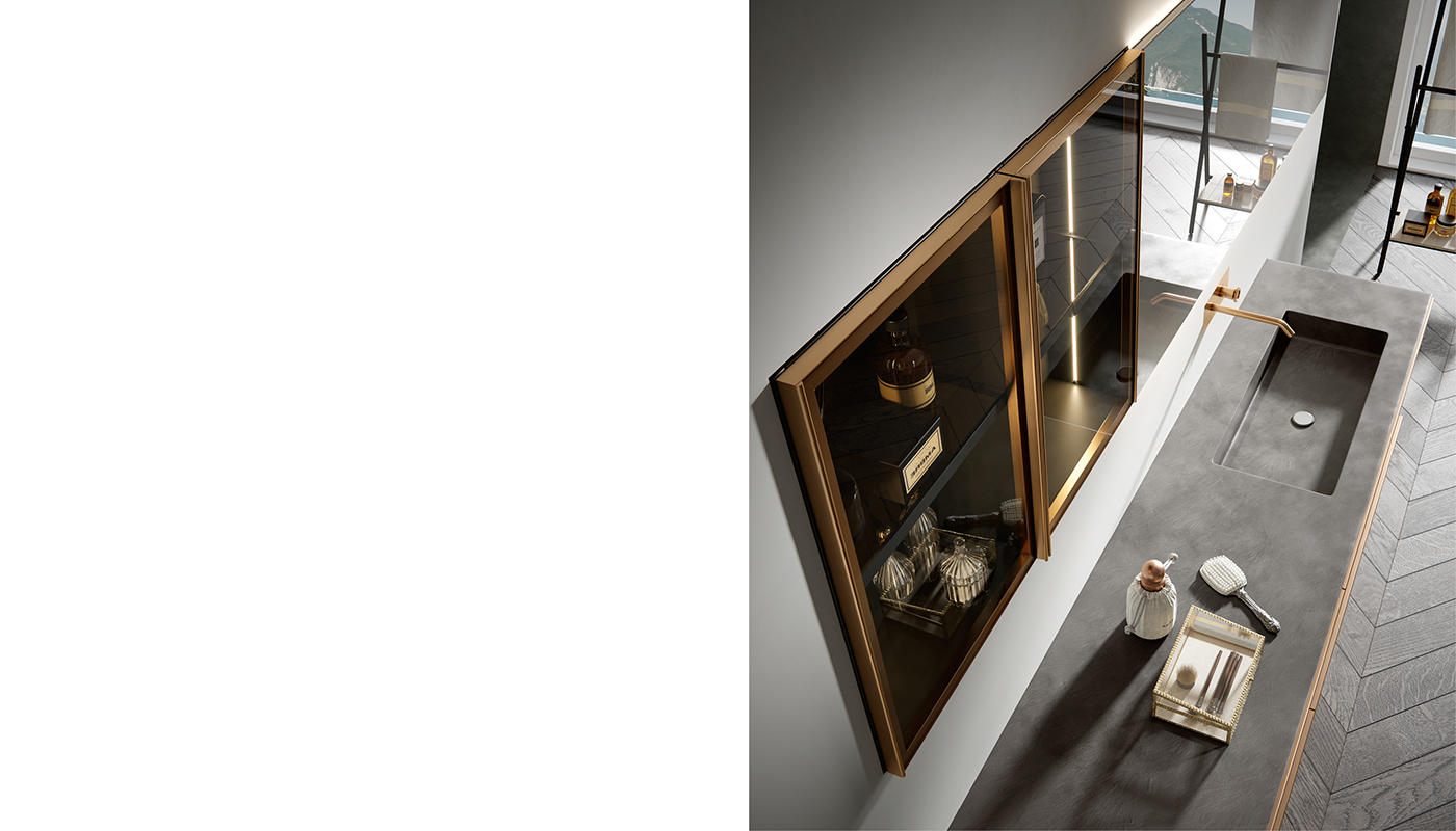 ED-ST31 Edone Интегрированный умывальник Quadra ВСТРОЕННЫЙ БАК Интегрированная поверхность ванны Quadra с отделкой Stonematt  - Вид №2