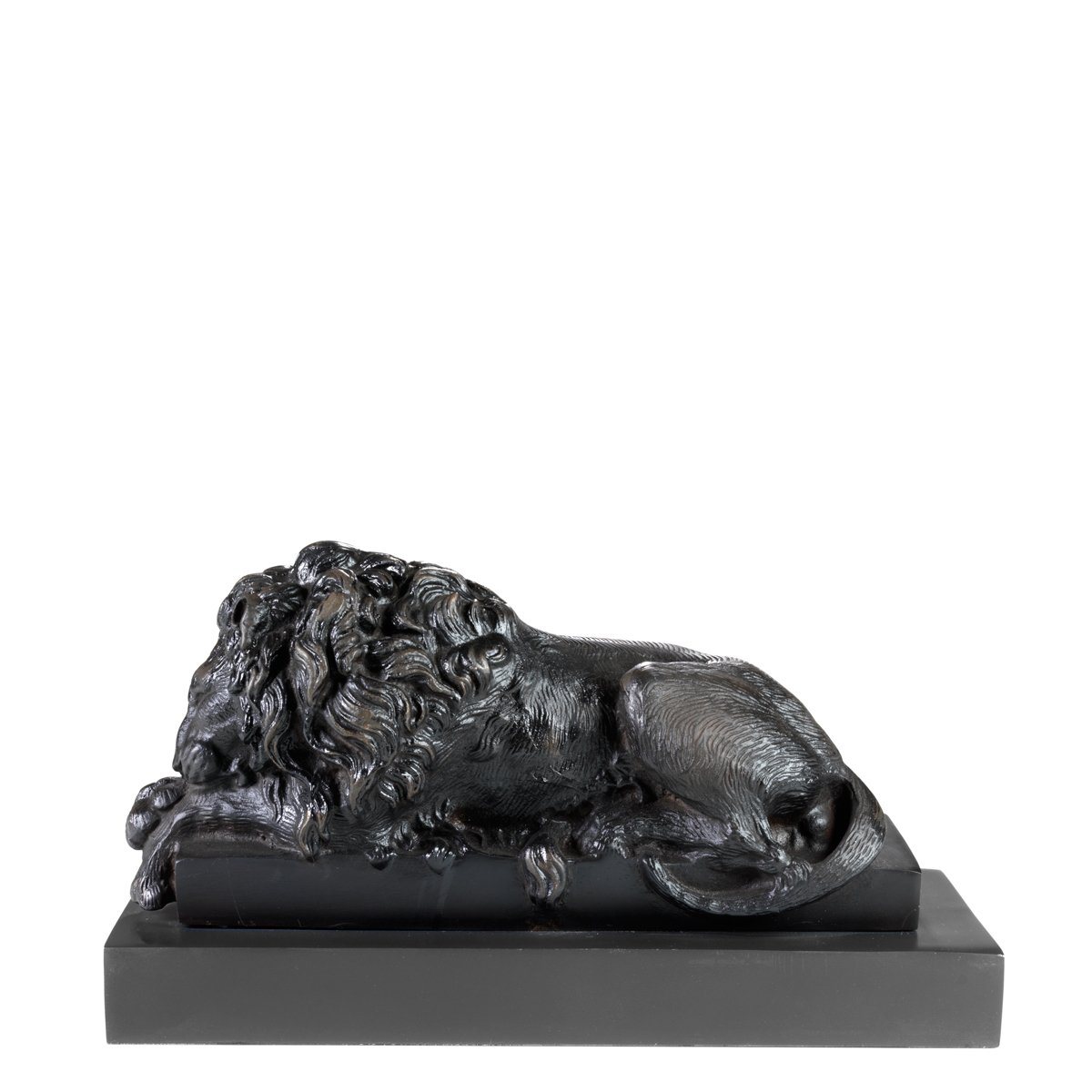 Статуэтки декоративные 2 шт черные Canova EICHHOLTZ EICHHOLTZ 062715 Бронза;черный  - Вид №7