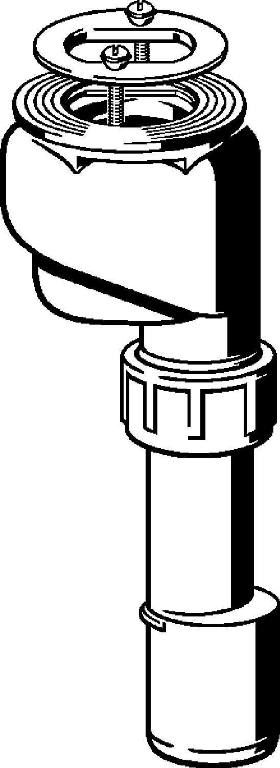 Канализационная арматура  Сифоны для ванн и душевых поддонов  Сифоны для душевых поддонов VIEGA 279 226 Модель 6929.21 Santreyd  - Вид №1