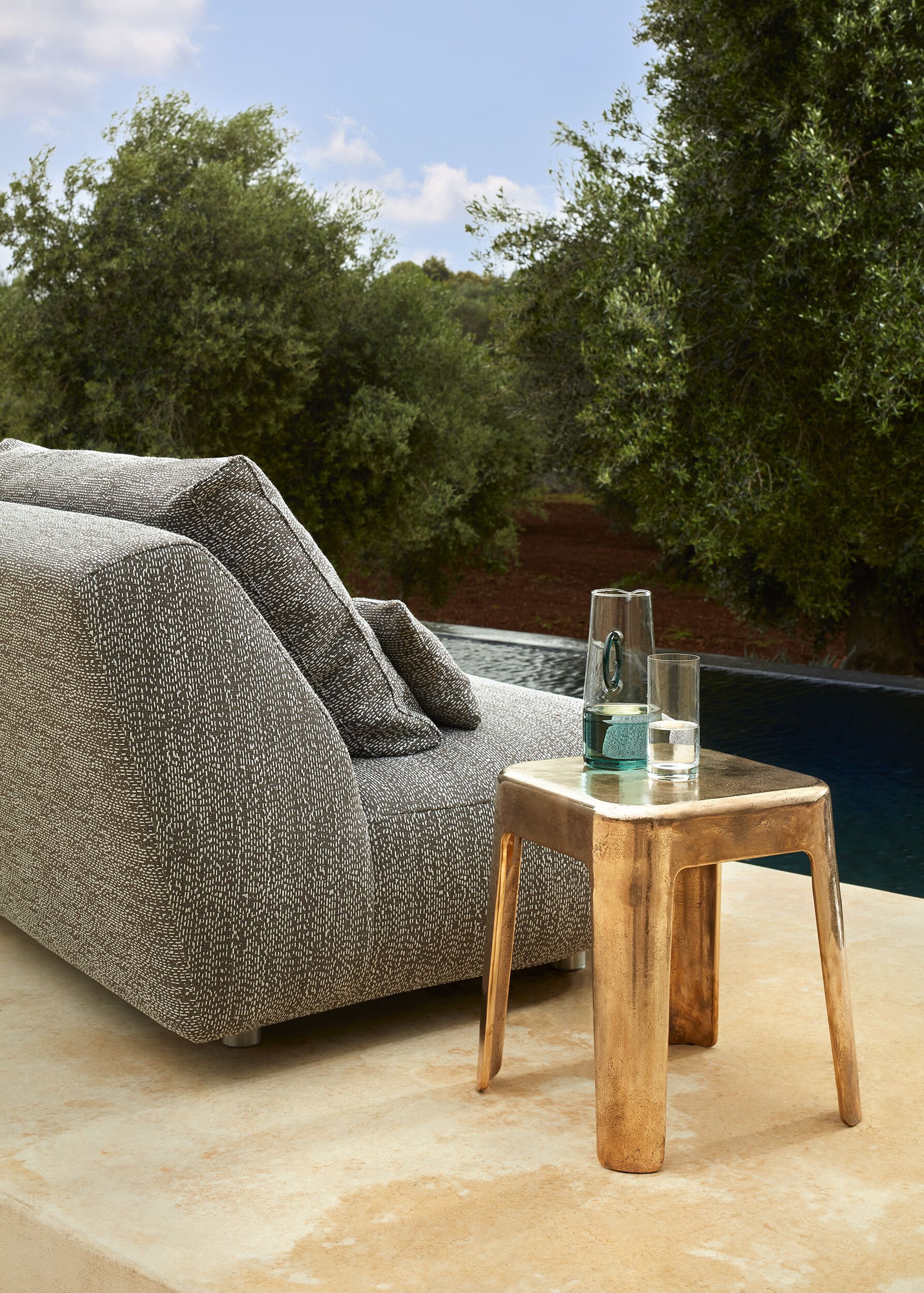 Алюминиевый садовый столик Exteta Moonlight ARCH-00121735 - Вид №4