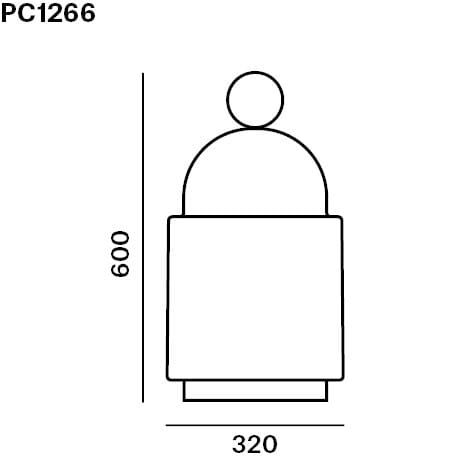 Батарея выдувное стекло светодиодный торшер BROKIS Dome Nomad ARCH-00098223 - Вид №22
