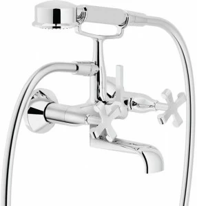 Nobili Rubinetterie Настенный смеситель для ванны с ручным душем Carlos primero Cp210cr