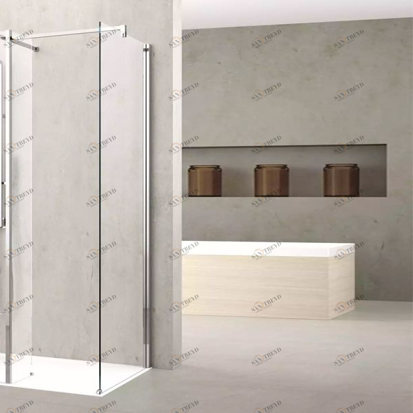 Novellini. Душевой уголок 140x90 см H7 с хромированным профилем KUADRA KUADH1001KKUADHL301KKUADH901K
