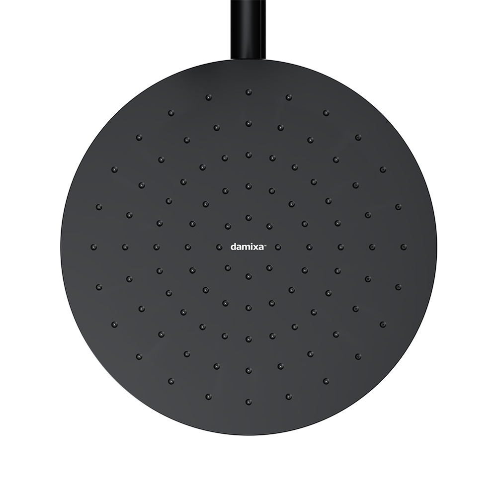 977700300 душ. система: верхний душ 230мм ручн.душ 120мм 1 режим штанга 1010мм Черная Damixa Origin Bit  - Вид №5