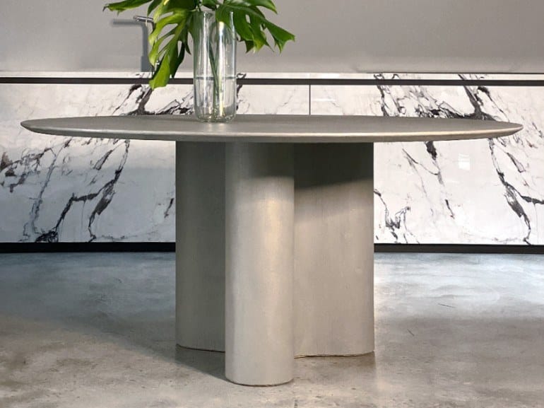 Бетонный круглый обеденный стол mg12 Giorgia ARCH-00135618