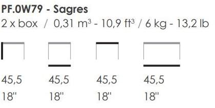 Fenabel Пуф из круглой ткани с обивкой Sagres Pf.0w79 - Вид №1