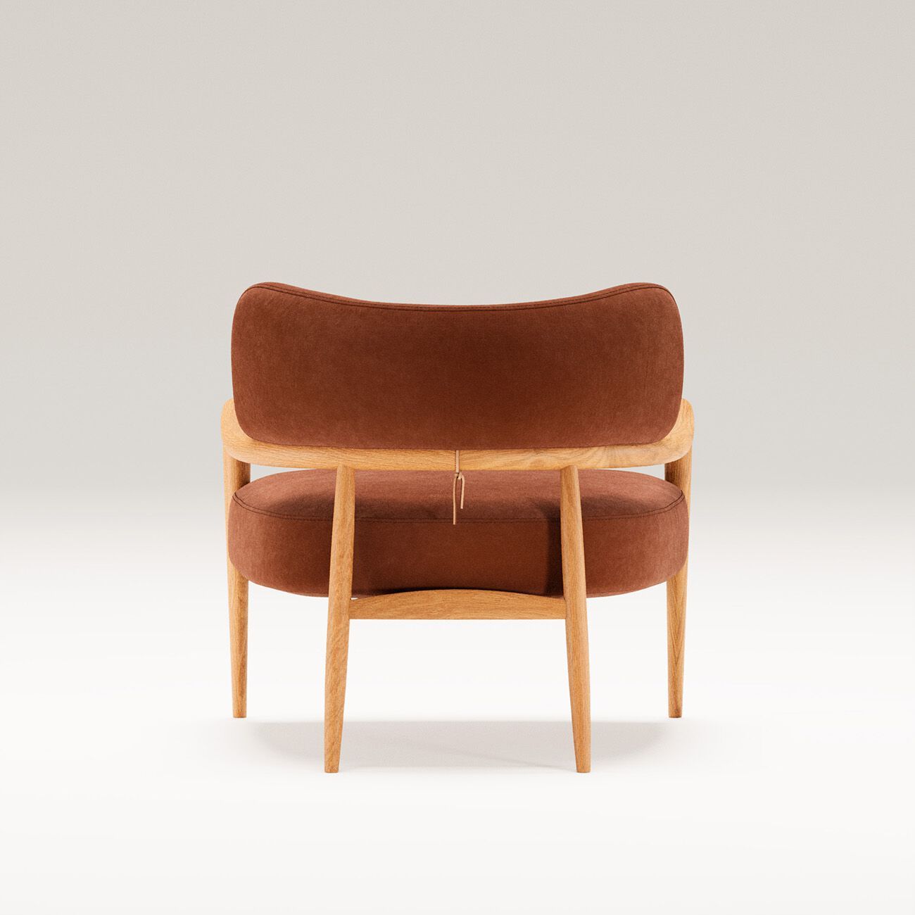 Кожаное кресло с подлокотниками Wewood BOTERO ARCH-00023747 - Вид №8