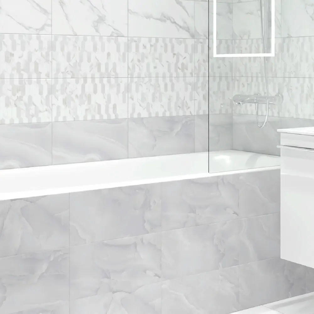 KREAFORTA Mersey Onyx — настенная плитка с эффектом камня для ванной 89405693 STLM-1575111