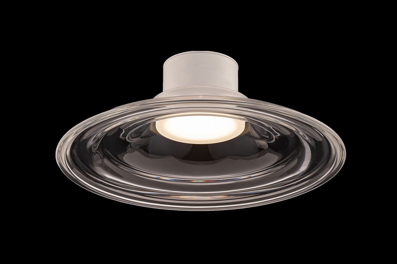 Светильник потолочный светодиодный со стеклянным плафоном белый Remous C045CL-L9W4K TECHNICAL CEILING & WALL 00-3956932 Белый  - Вид №1