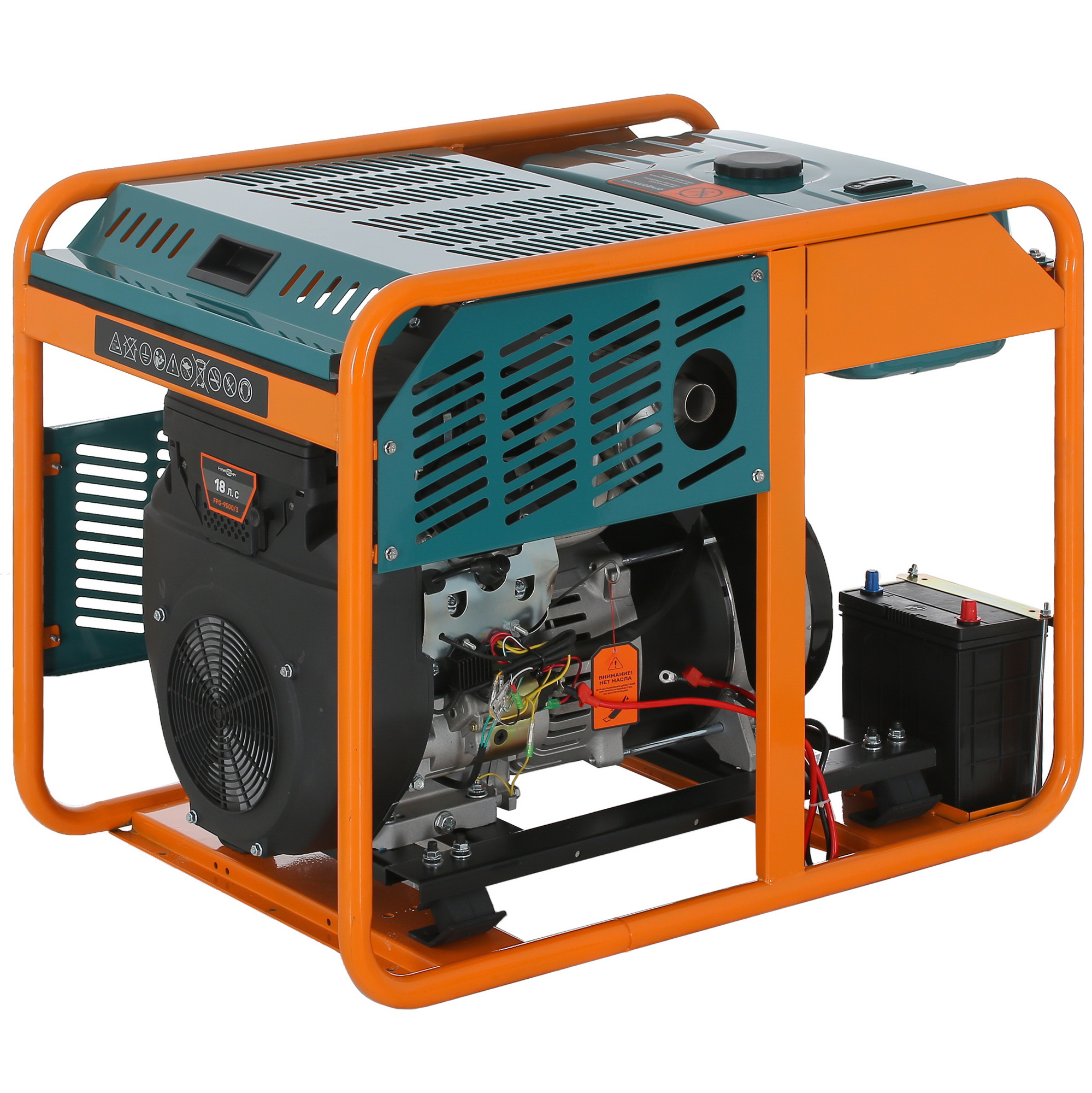 Электрогенератор   бензиновый FinePower FPG-9500/3 5403688 STDN-0084112 - Вид №1