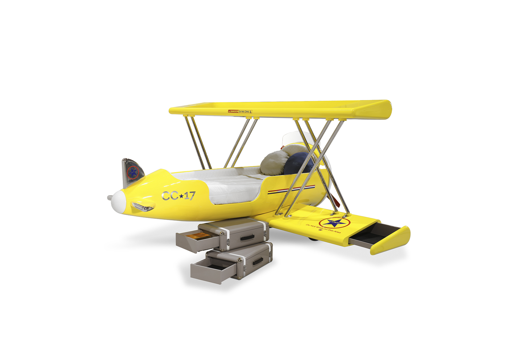 CIST768 Детская кровать самолет Самолет Sky B Circu  - Вид №4