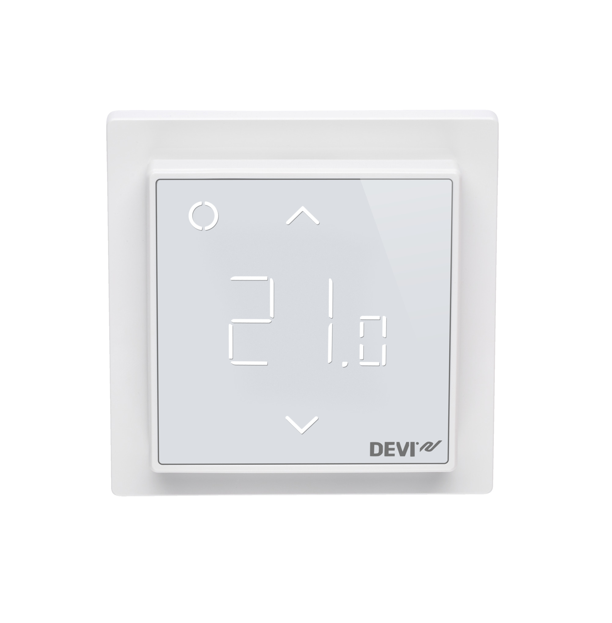 Danfoss DEVIreg™ Smart — программируемый терморегулятор для теплого пола с Wi-Fi DEVIreg Smart терморегулятор бежевый 140F1142  - Вид №1