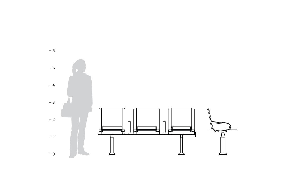 FSRT73 Касательная рельсовая посадка  Forms-surfaces  - Вид №18