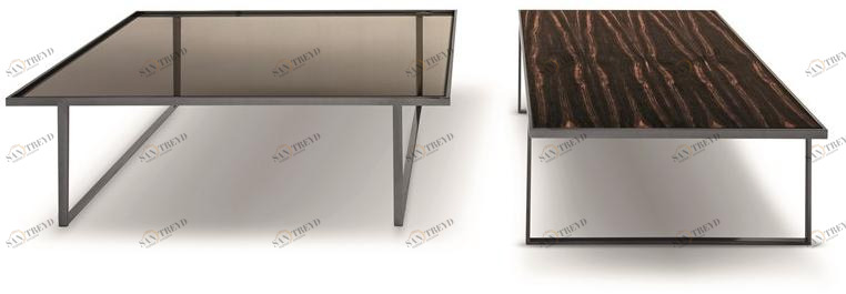 PIANCA Журнальный столик с металлической конструкцией sun-id-1385539