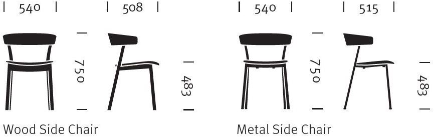 Herman Miller Стул со встроенной подушкой и деревянной или металлической основой Leeway sun-id-1430527 - Вид №11