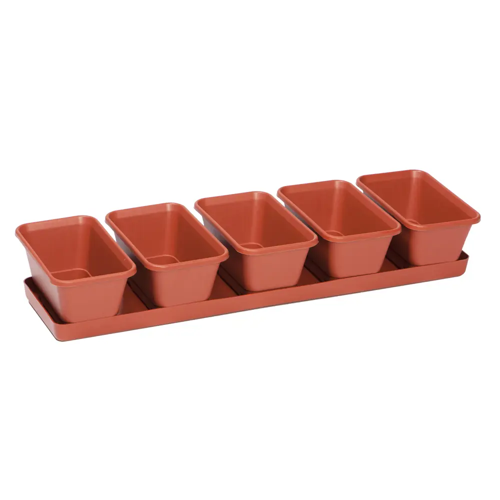 Santreyd Мини-сад 5 — набор горшков для рассады с поддоном 17490405 STLM-0008165 - Вид №2