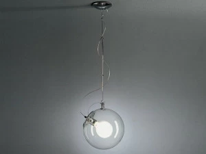 Artemide Люминесцентный подвесной светильник из металла Miconos A031000