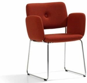 Blå Station Стул с обивкой и подлокотниками Dundra S70as