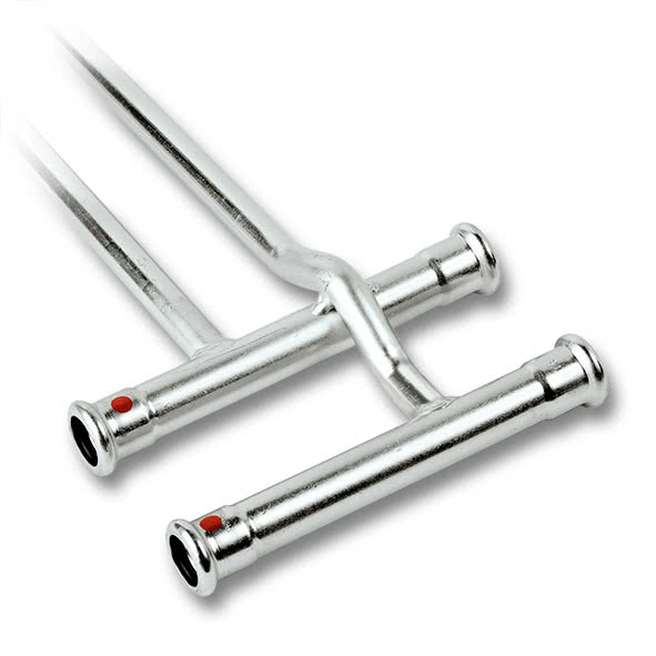 1245832215 SANHA 24583 двойной тройник   22x15x280 mm мм  - Вид №1