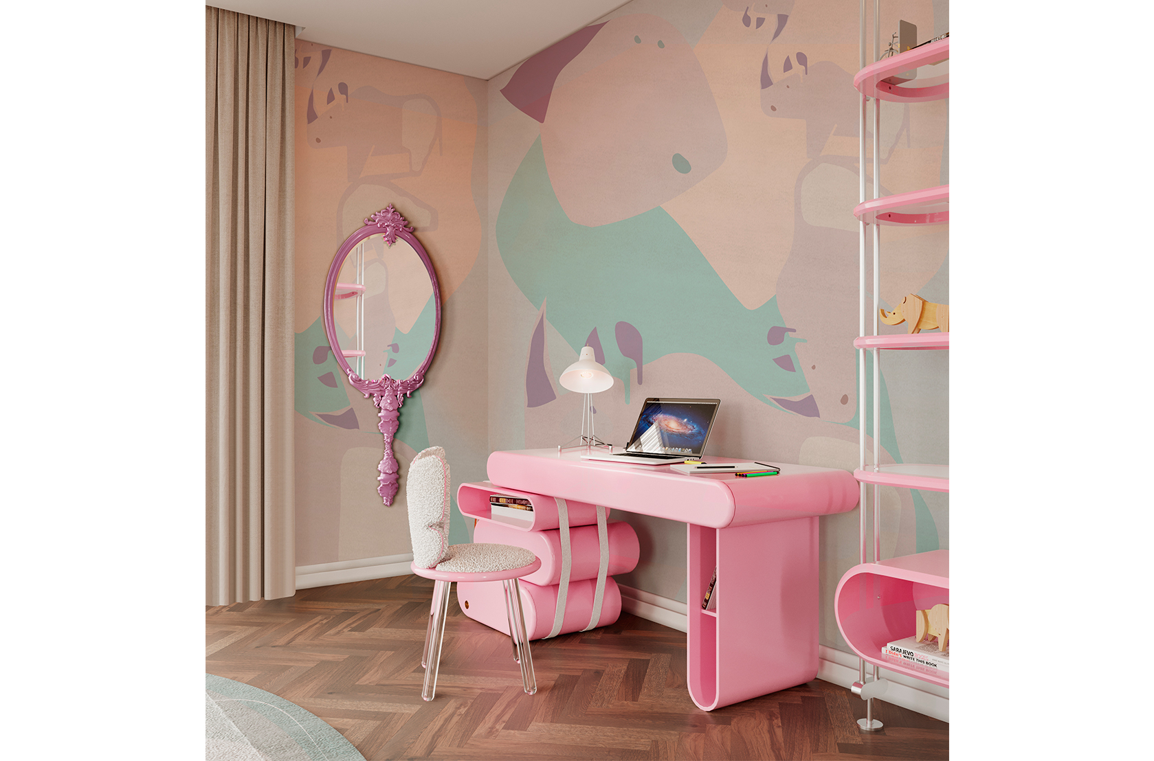 CIST161 Зеркала для детской Волшебный Circu  - Вид №5