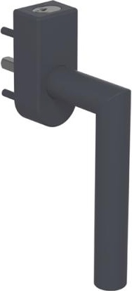 162PBFGA.2 оконная ручка HEWI Edition matt | Polyamid 