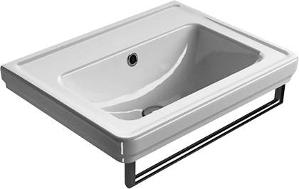 8731111 Подвесная раковина настенная овальная GSI ceramica Classic белая - Вид №1