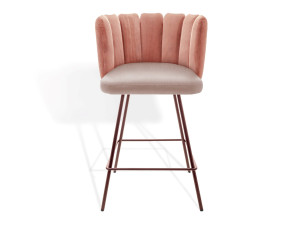 Мягкий кухонный стул со спинкой