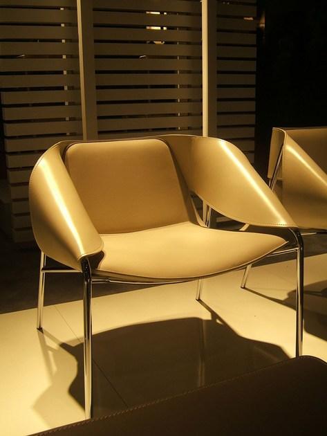 Italy Dream Design Кресло Bend Relax из натуральной кожи sun-id-1400478 - Вид №1