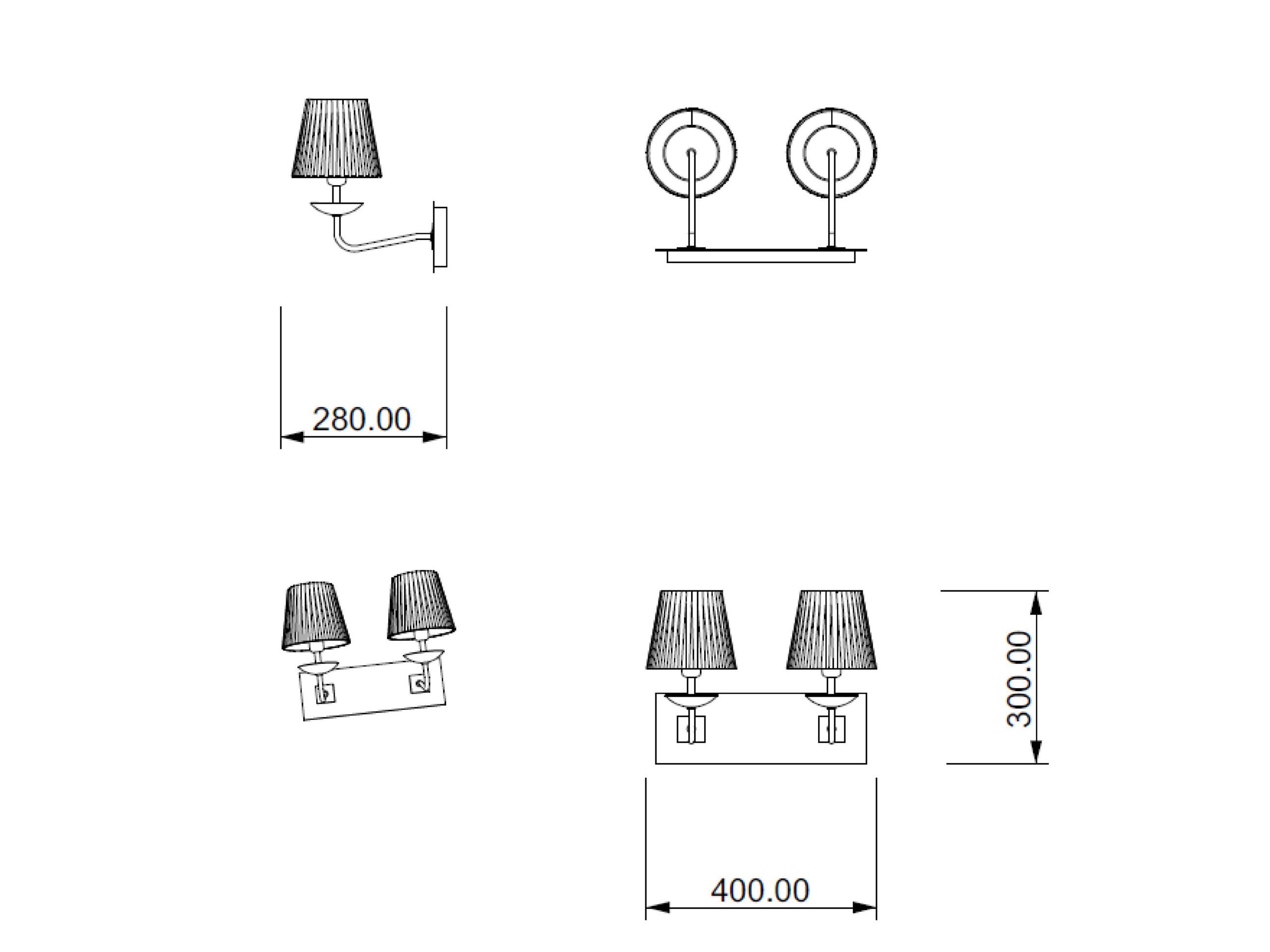 Металлический светодиодный настенный светильник Lampex Italiana NOVA ARCH-00059890 - Вид №2