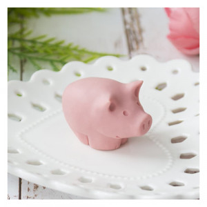 1012 Форма для мыла №14 силикон "Свинка мини" Арт. Выдумщики