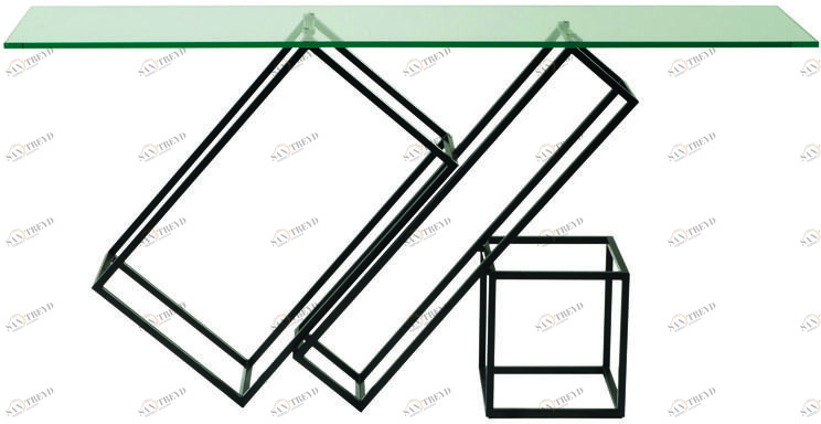 Roche Bobois Прямоугольная стеклянная консоль Les contemporains sun-id-1436884