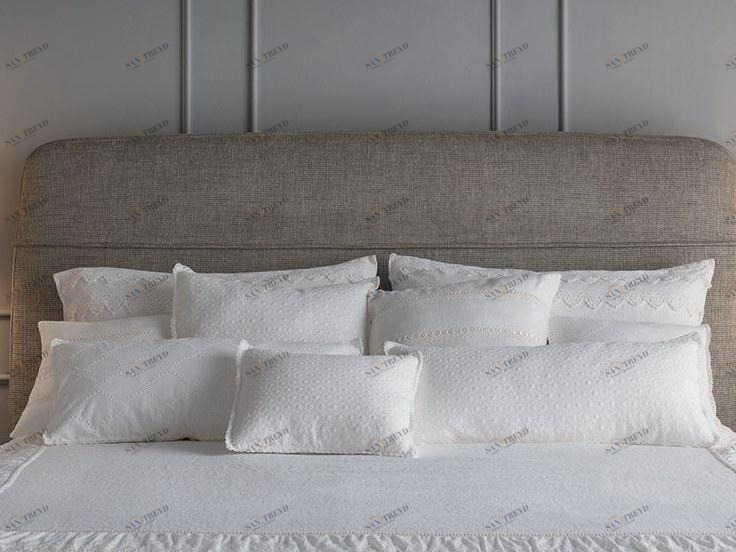 LA FABBRICA DEL LINO Прямоугольная подушка из льна Decor sun-id-1451927