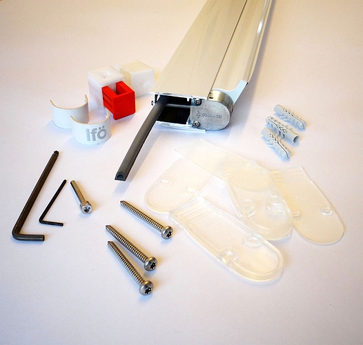 682280 Комплектующие IFO Space, IFO Stella / IFO Space магнитные полосы 45 градусов, для крепления двери к двери - Вид №11