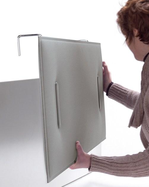 Caimi Brevetti Перегородка стола из звукопоглощающей ткани Snowsound technology sun-id-1434027 - Вид №6