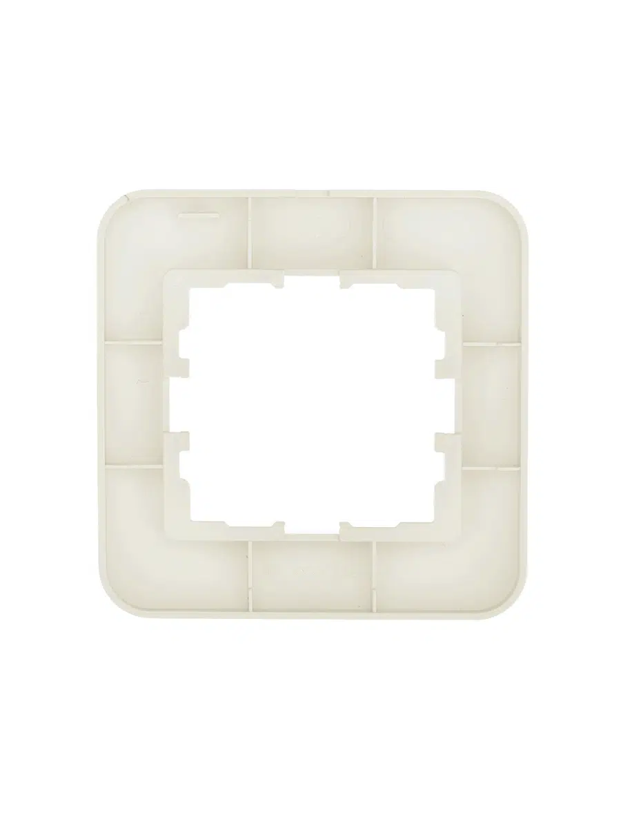ASTI Рамка 1-ая горизонтальная б/вст жемчужно-белый перламутр LEZARD 7081-3000-146 - Вид №2