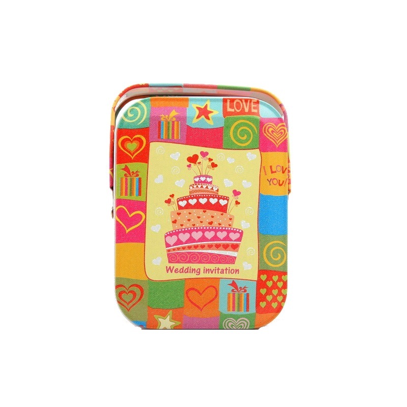 37447 Коробка для бытовых мелочей №8 "Свадебный торт" 10,5х8х6 см Феникс-Презент 