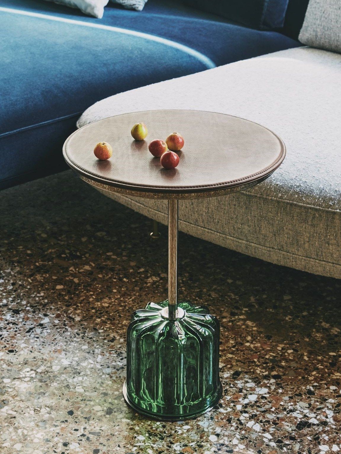 Круглый журнальный столик из муранского стекла для гостиной Wittmann ACACIA ARCH-00038288 - Вид №2