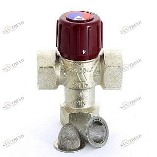 Термосмеситель WATTS AQUAMIX 61C диапазон 32-50˚C 1" В 10017423