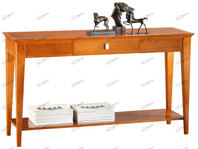 SELVA Прямоугольная деревянная консоль с ящиками Sophia 4404