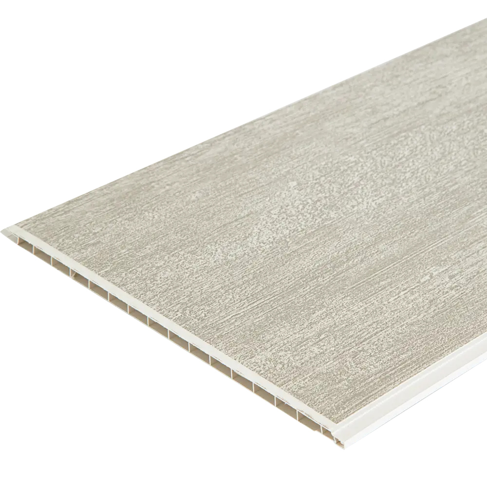 Комплект стеновых панелей ПВХ Artens Милано макси серый 1200x250х10 мм 1.2 м² 4 шт STLM-2020255 - Вид №1