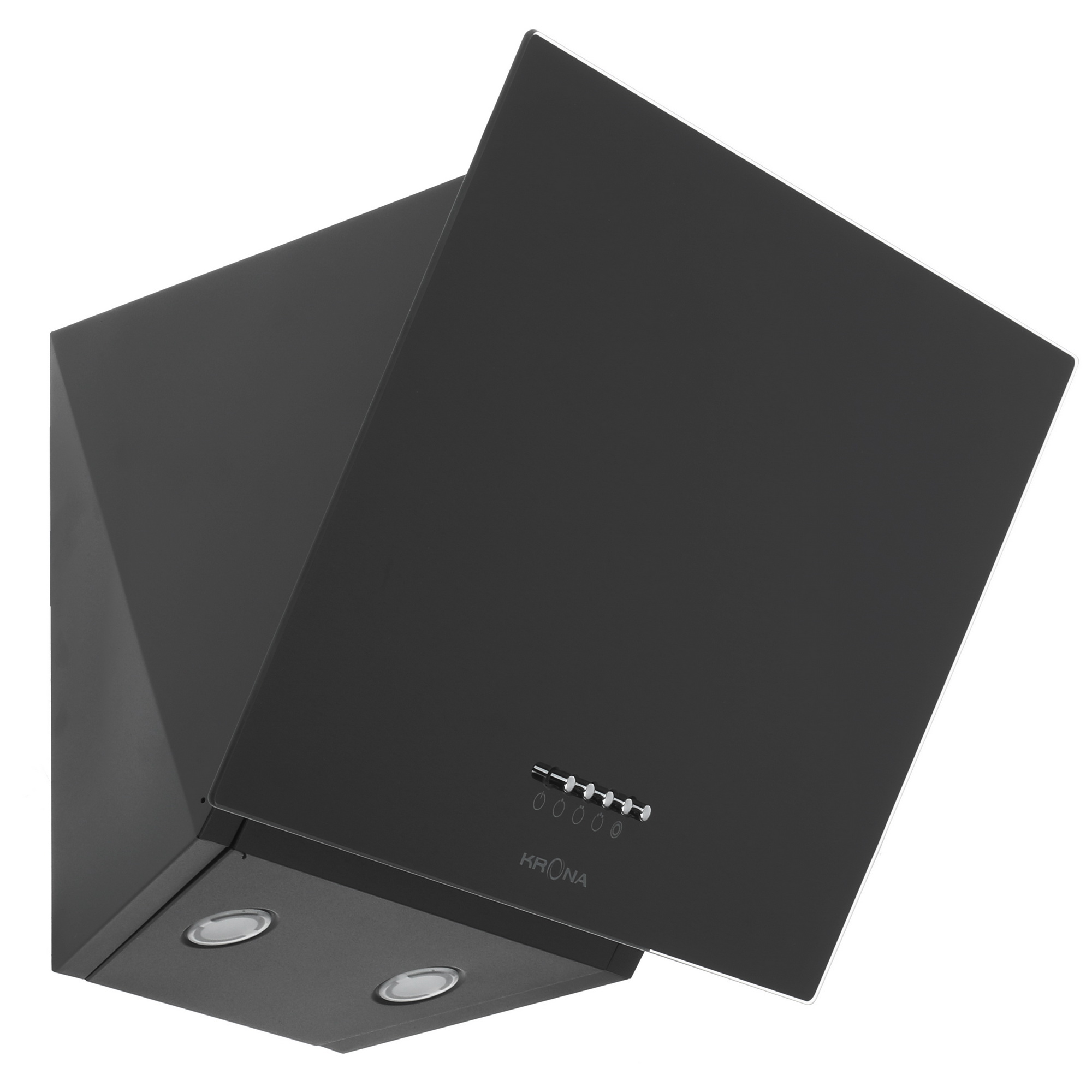 1611851 Вытяжка наклонная KRONA GABRIELE 500 black PB черный STDN-0083459
