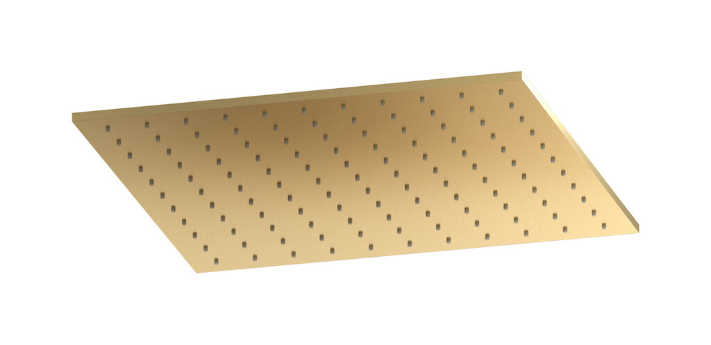 Верхний душ квадратный 400x400 WE ARE IB ma041os Brushed Gold Monamour 