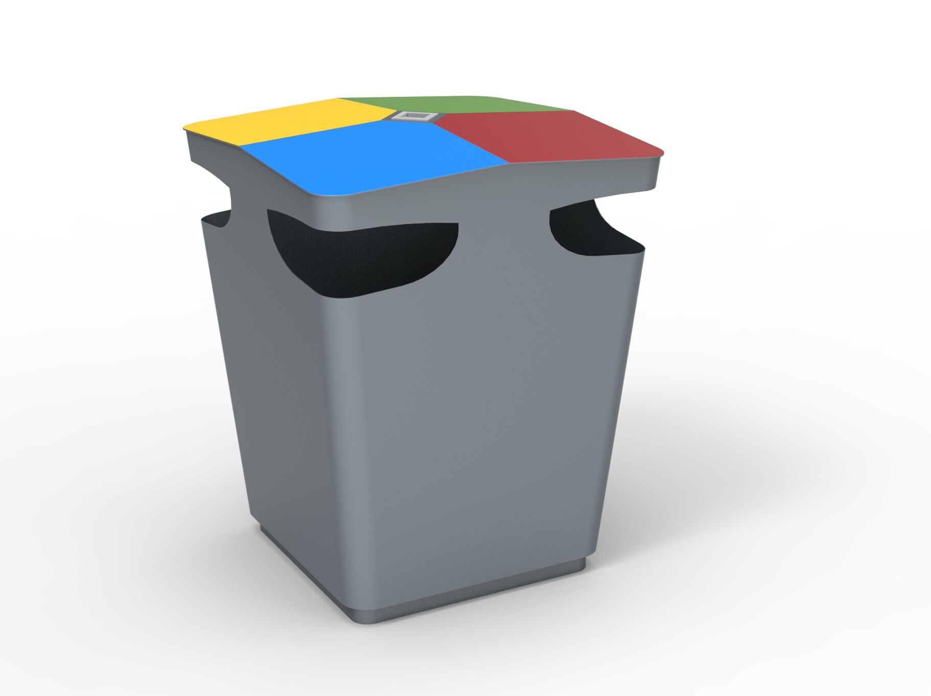 Стальная корзина для мусора для утилизации отходов Studio Città ECO FLOWER ARCH-00059396