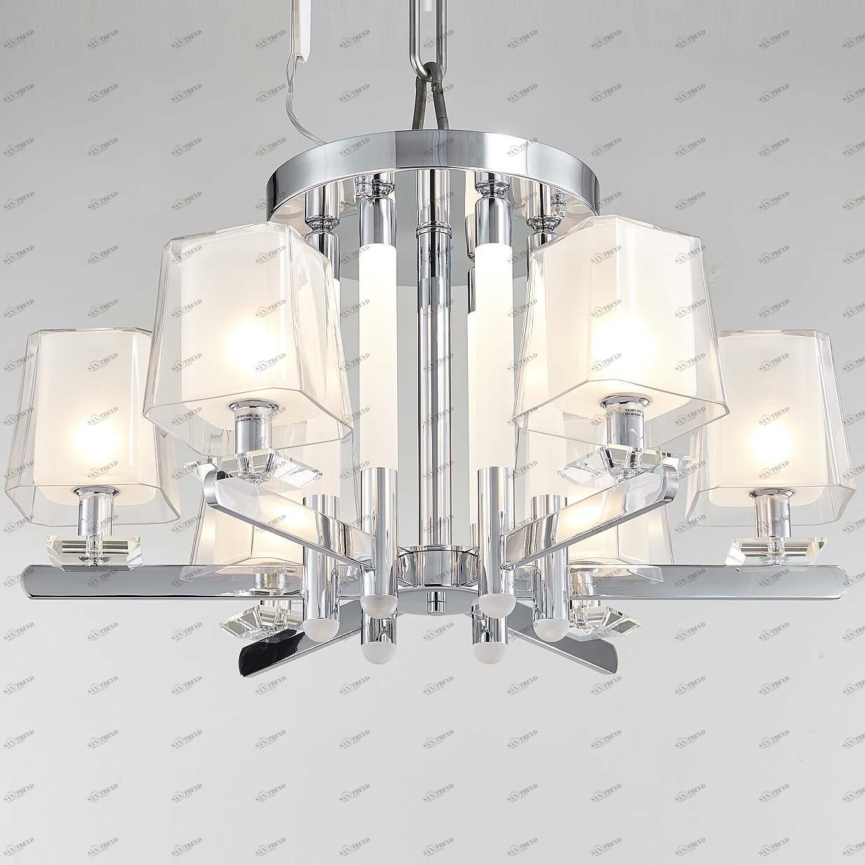 Потолочная люстра Newport 4906/PL NEWPORT ДИЗАЙНЕРСКИЕ 279190 Хром 