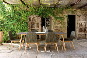 107100 Обеденный стол 180 x 100 см Point Round