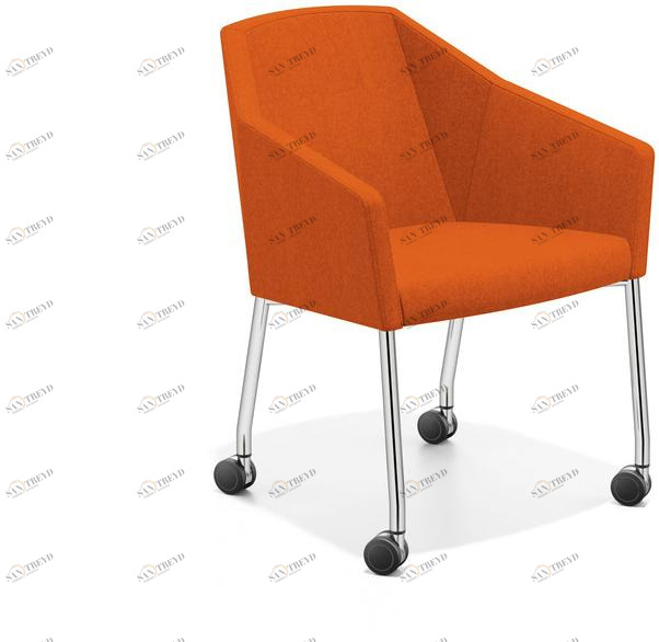 Casala Кресло из ткани на колесиках Parker iii 2752-10