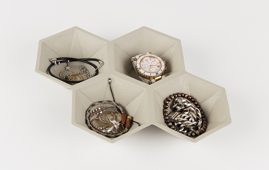 Подставка для аксессуаров Hexagon песочная Zuiver 8800011 - Вид №3