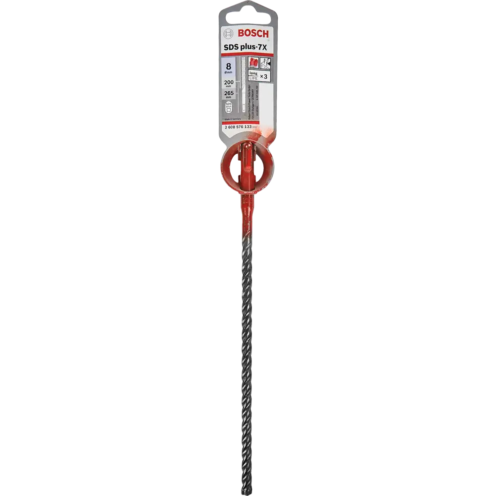 Бур по армированному бетону SDS-plus 7X Bosch 8x265 мм 82168785 STLM-2041835 BOSCH PROFESSIONAL  - Вид №4